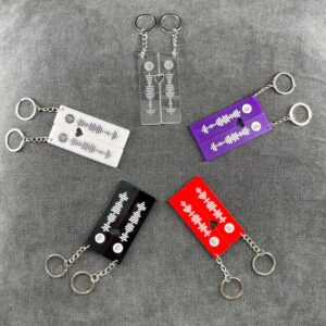 IMG_3554 Song Keychain Heart (2pcs)