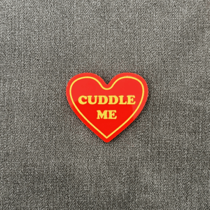 Love Hearts Magnets - Red Gold