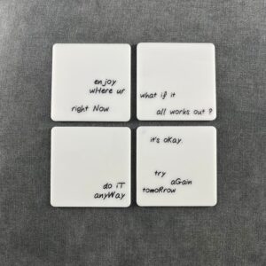 MY HANDWRITTEN NOTES - 4pcs