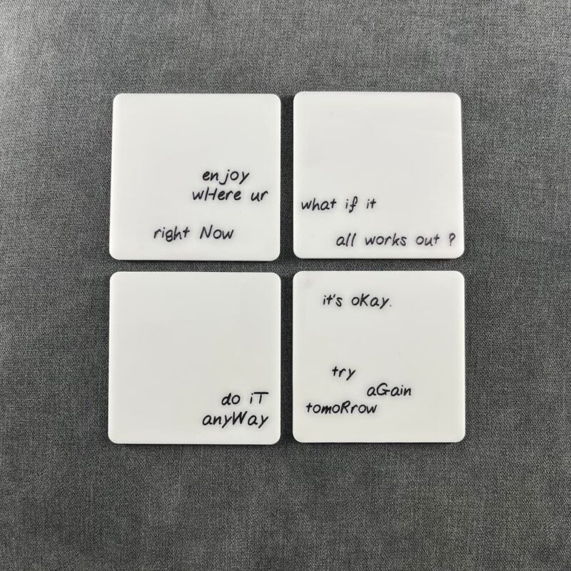 MY HANDWRITTEN NOTES - 4pcs