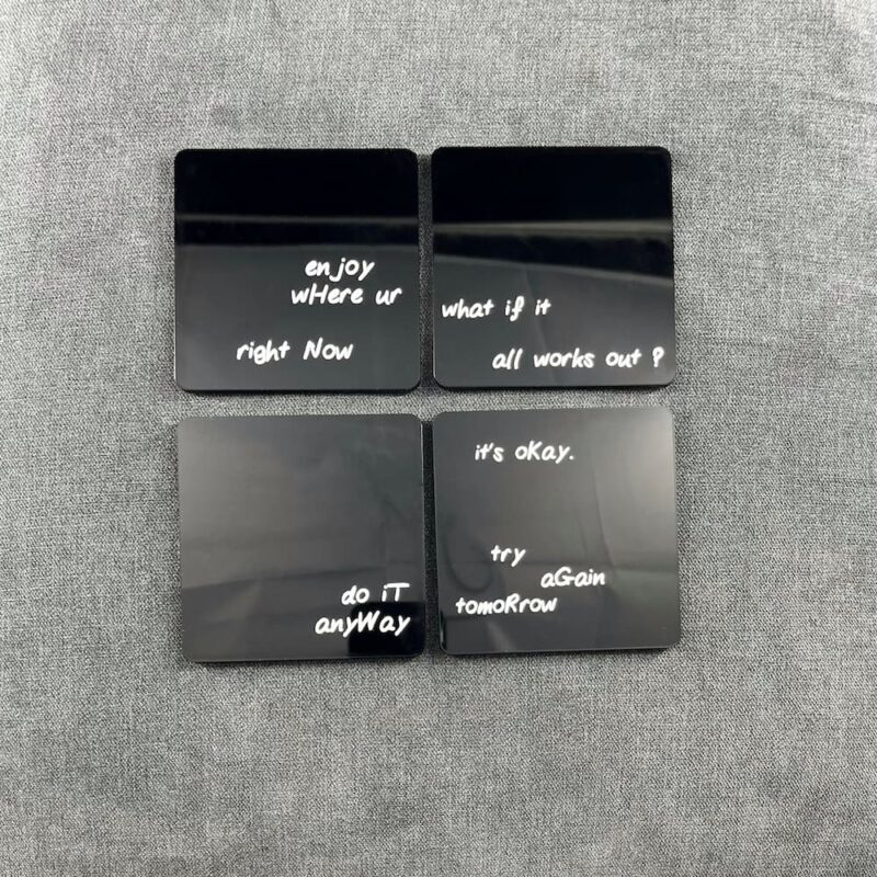 MY HANDWRITTEN NOTES - 4pcs