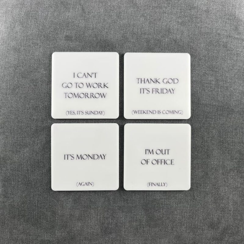 IMOUTOFOFFICE - 4pcs