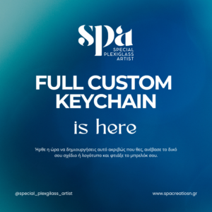 FULLY CUSTOM KEYCHAIN