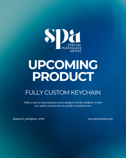 Dark Blue Clean Ramadhan Kareem Instagram Post FULLY CUSTOM KEYCHAIN